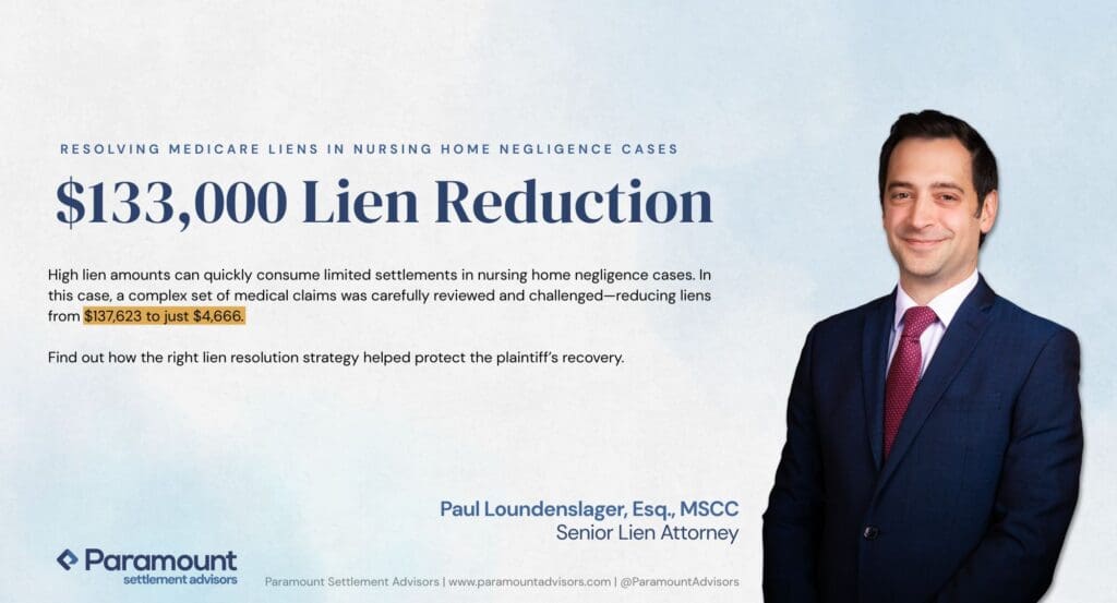 Paul Loudenslager, Nursing Home Negligence Lien Reduction Paul Loudenslager, Nursing Home Negligence Lien Reduction Case