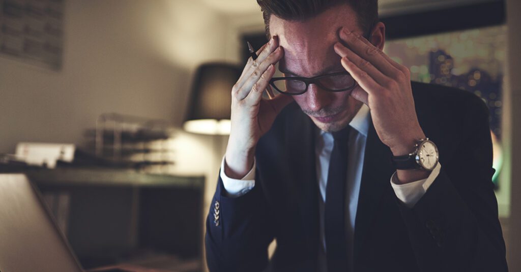 pensive office worker accounting in the evening 1024x536 - Avoid Phantom Medicare Cases: Proper Medicare Reporting in Medical Malpractice Cases