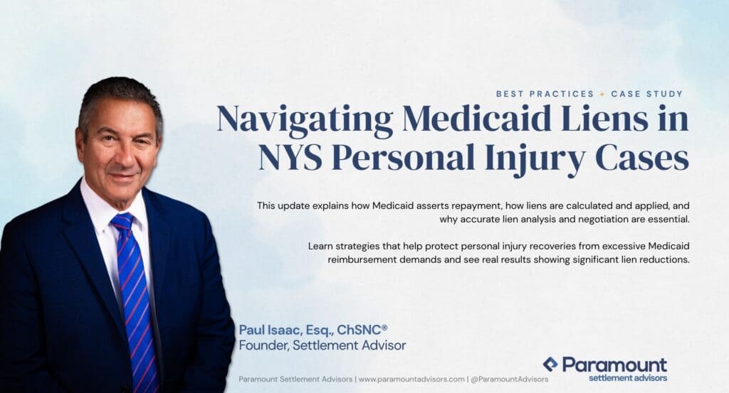 Navigating Medicaid Liens in NYS Personal Injury Cases Medicaid Liens Blog Banner 1024x553 - Navigating Medicaid Liens in NYS Personal Injury Cases