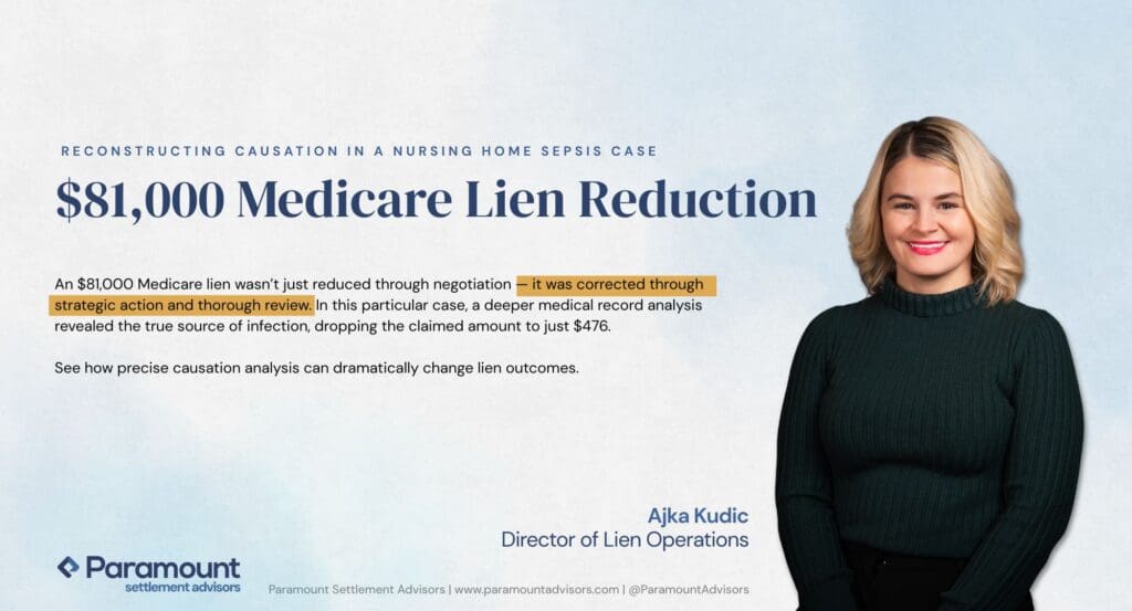 AK Medicare Lien Reduction in Nursing Home Sepsis Case AK Medicare Lien Reduction in Nursing Home Sepsis Case